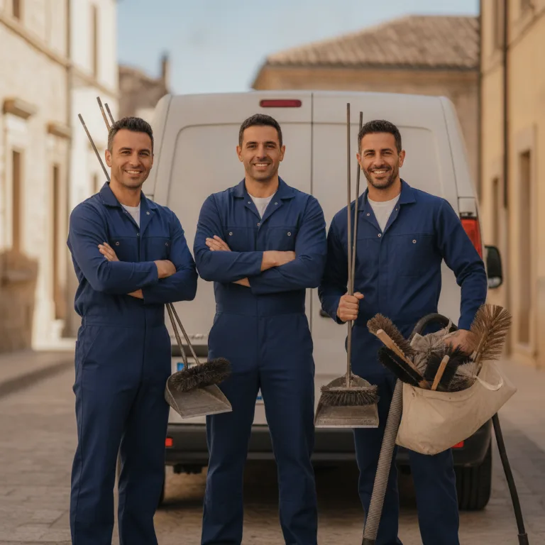 Deshollinador equipo en La Linea de la Concepcion